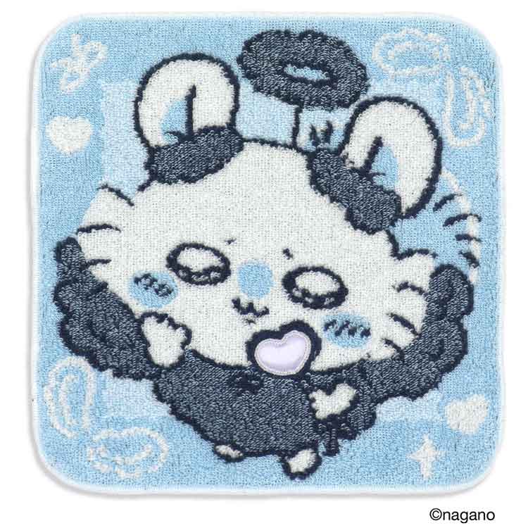 楽天市場】ちいかわ 41-1390080 タオルハンカチ エンジェル ブルー