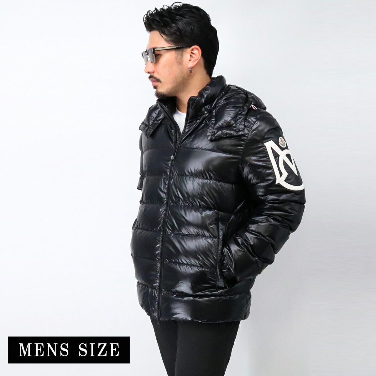 MONCLER MAYA マヤ サイズ2 ブラック黒ダウンジャケット モンクレール