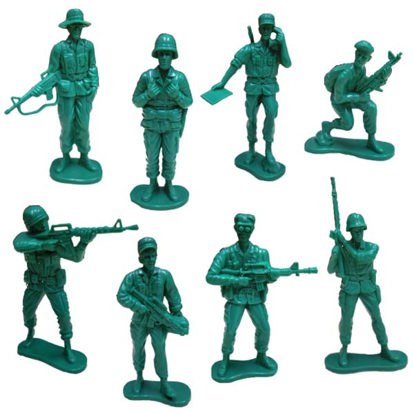 楽天市場】グリーンアーミーメン ジャンボソルジャー 1体 アメリカン