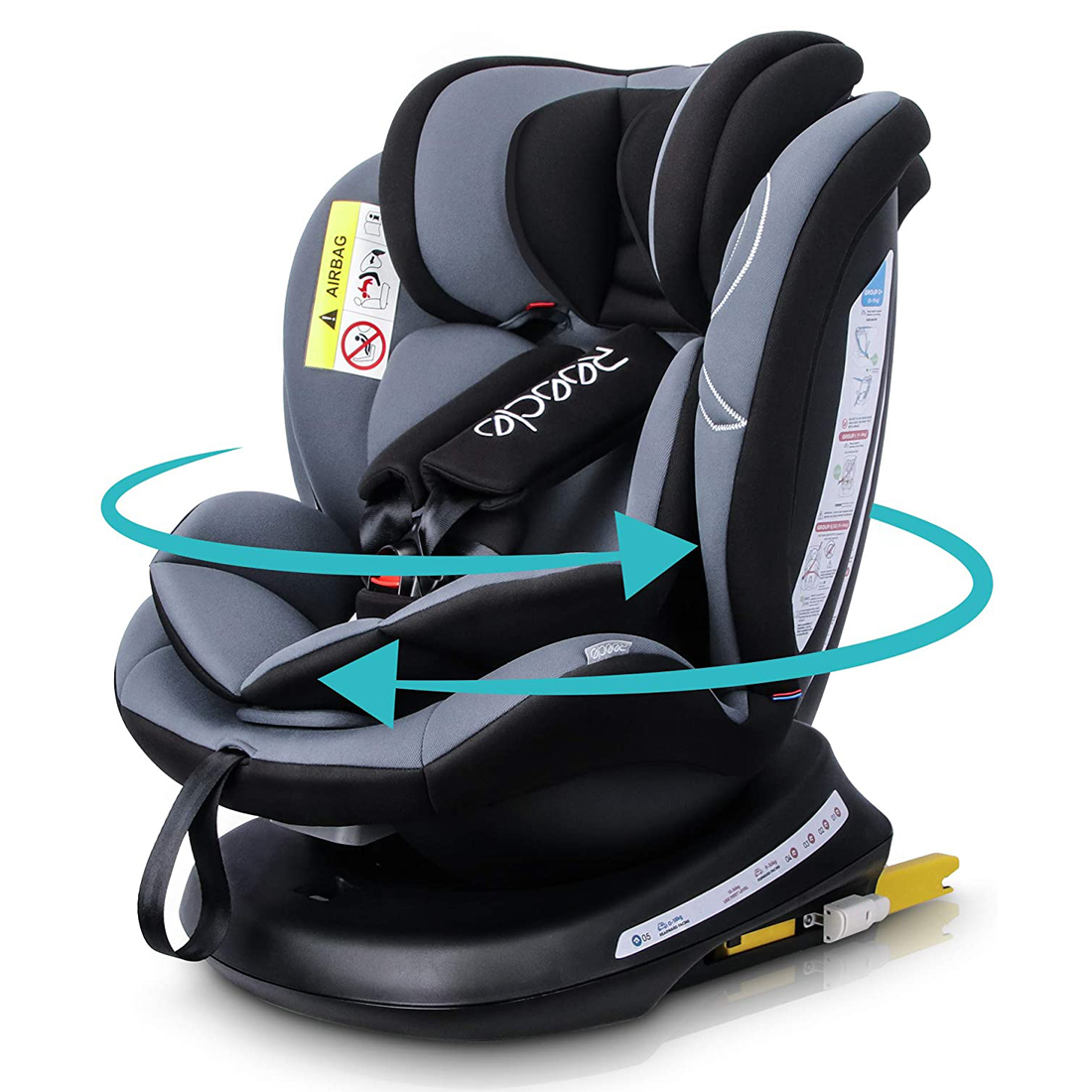 楽天市場】【1種類を選べる】エールベベ クルットR ST 回転式 ISOFIX
