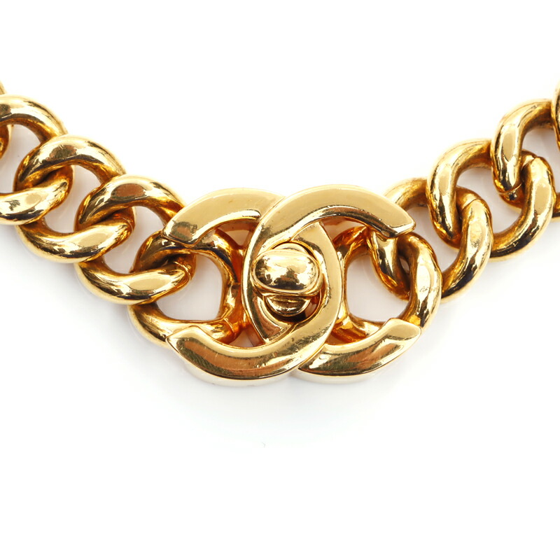 楽天市場】シャネル CHANEL ターンロック チェーン ブレスレット