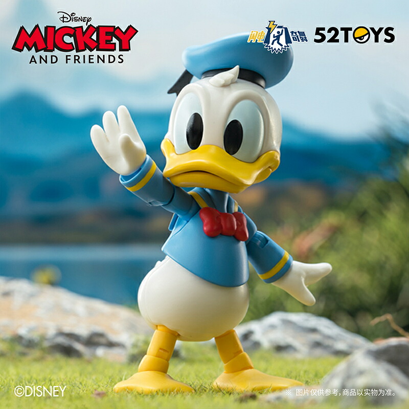 楽天市場】011_52TOYS 3.75'シリーズ ミッキーアンドフレンズ ドナルド