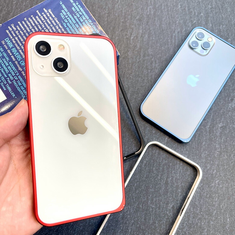 楽天市場】アウトレット iPhone12mini バンパー アルミニウム ブラック