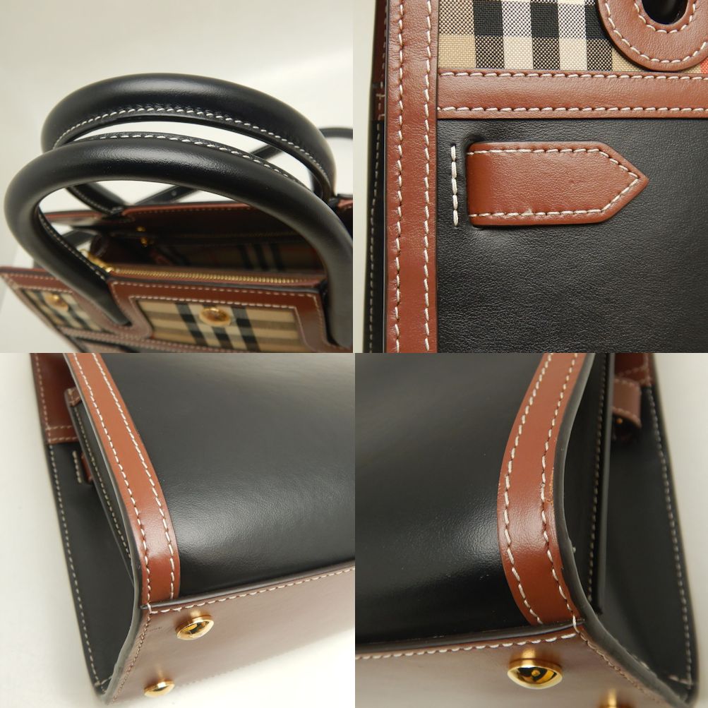 楽天市場】BURBERRY バーバリー 2WAY トートバッグ ノバチェック