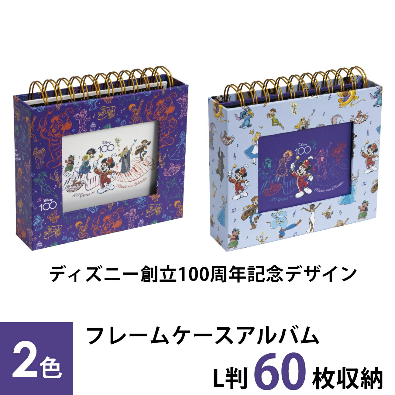 100周年記念品】ディズニー チップとデール クラリス ブック型フォト