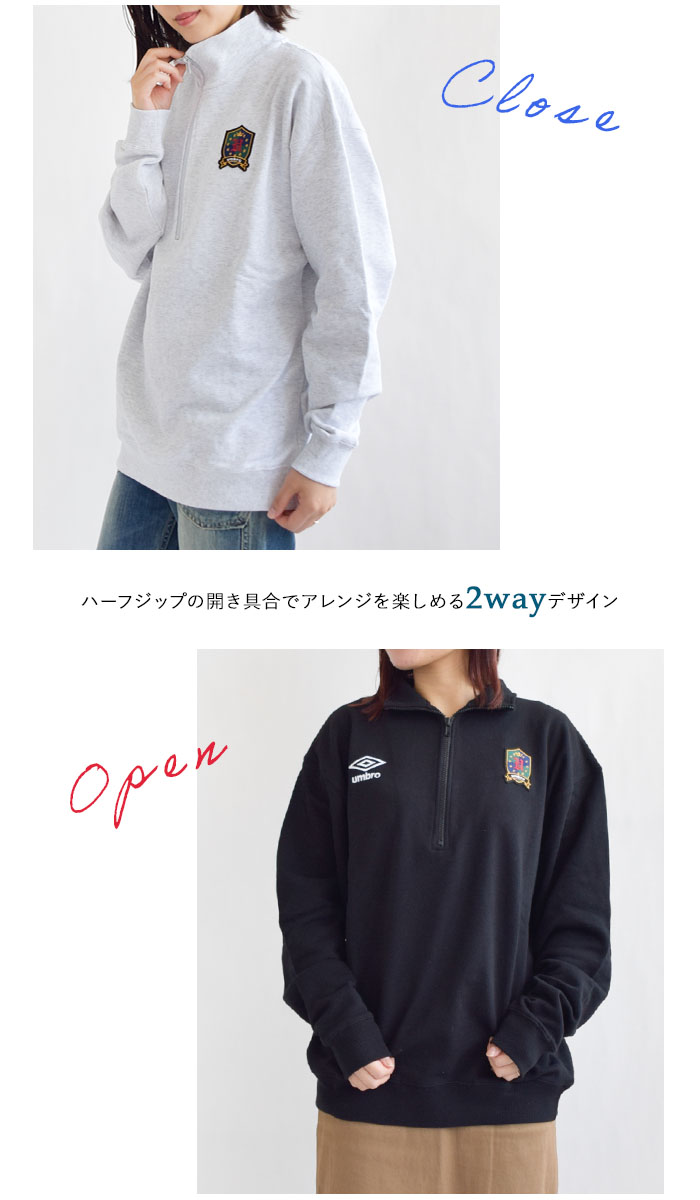楽天市場】正規取扱店 umbro アンブロ ハーフジップ トップス