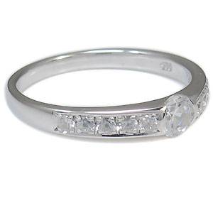 楽天市場】婚約指輪・エンゲージリング・プラチナ・鑑定書付き・リング