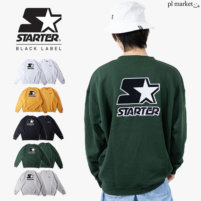楽天市場】スターター トレーナー STARTER スウェット 裏毛 長袖