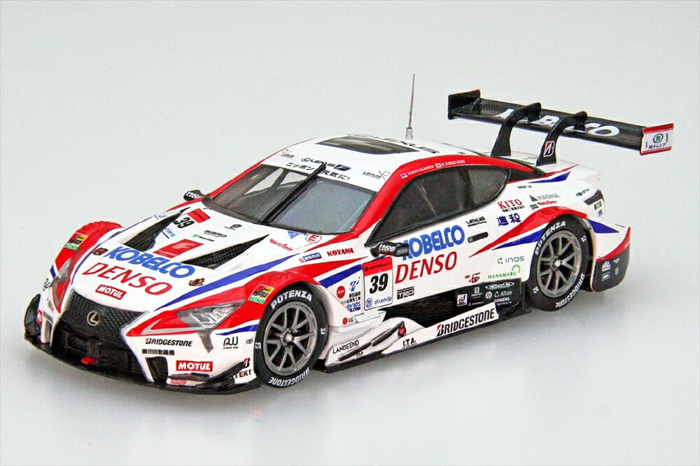 楽天市場】エブロ 1/43 レクサス デンソー コベルコ サード LC500 No