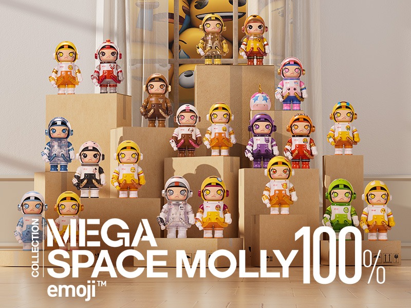 楽天市場】MEGA SPACE MOLLY 100% × emoji シリーズ【アソートボックス