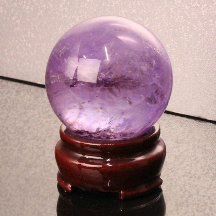 楽天市場】【48mm】アメジスト 丸玉｜アメシスト Amethyst 紫水晶