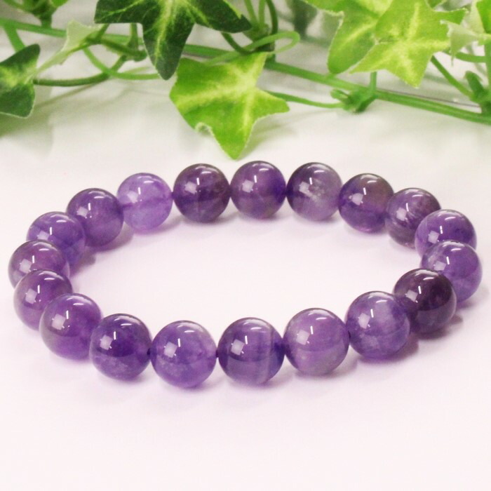 楽天市場】【厳選 一点物 9mm】アメジスト ブレスレット Amethyst