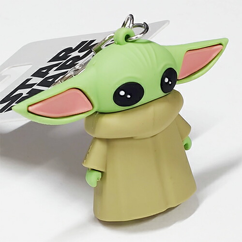楽天市場】スターウォーズ マンダロリアン 3D ラバーキーチェーン
