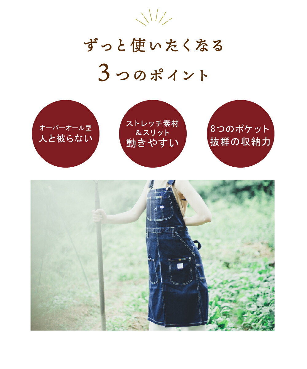 楽天市場】【500円OFF!23日 01:59まで】【正規品】 エプロン Lee