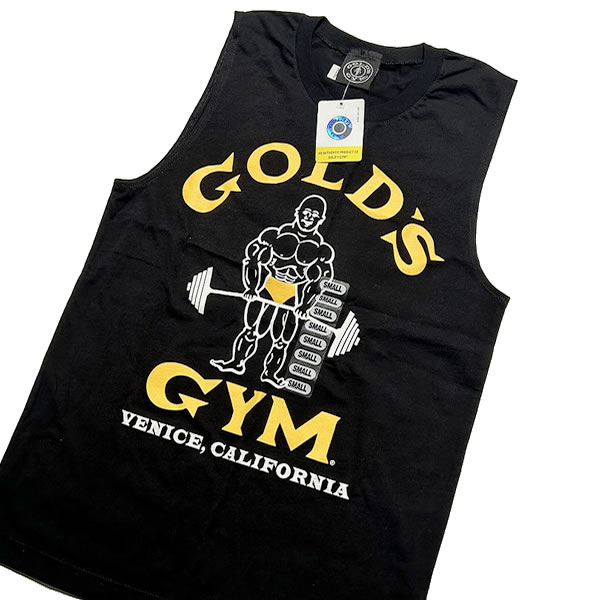 楽天市場】GOLD'S GYM LOGO SWEAT ゴールドジム ベニス店限定 スリーブ