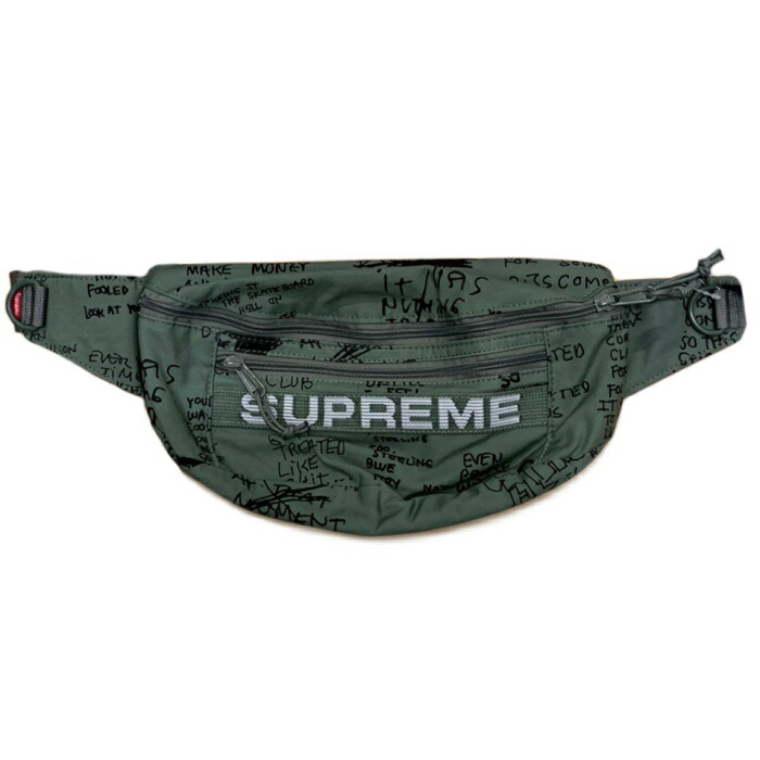 SUPREME ウエストバッグポーチField Wais Olive Gonz