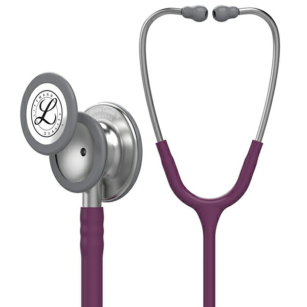 楽天市場】リットマン 聴診器 クラシック3 プラム 5831 3M Littmann