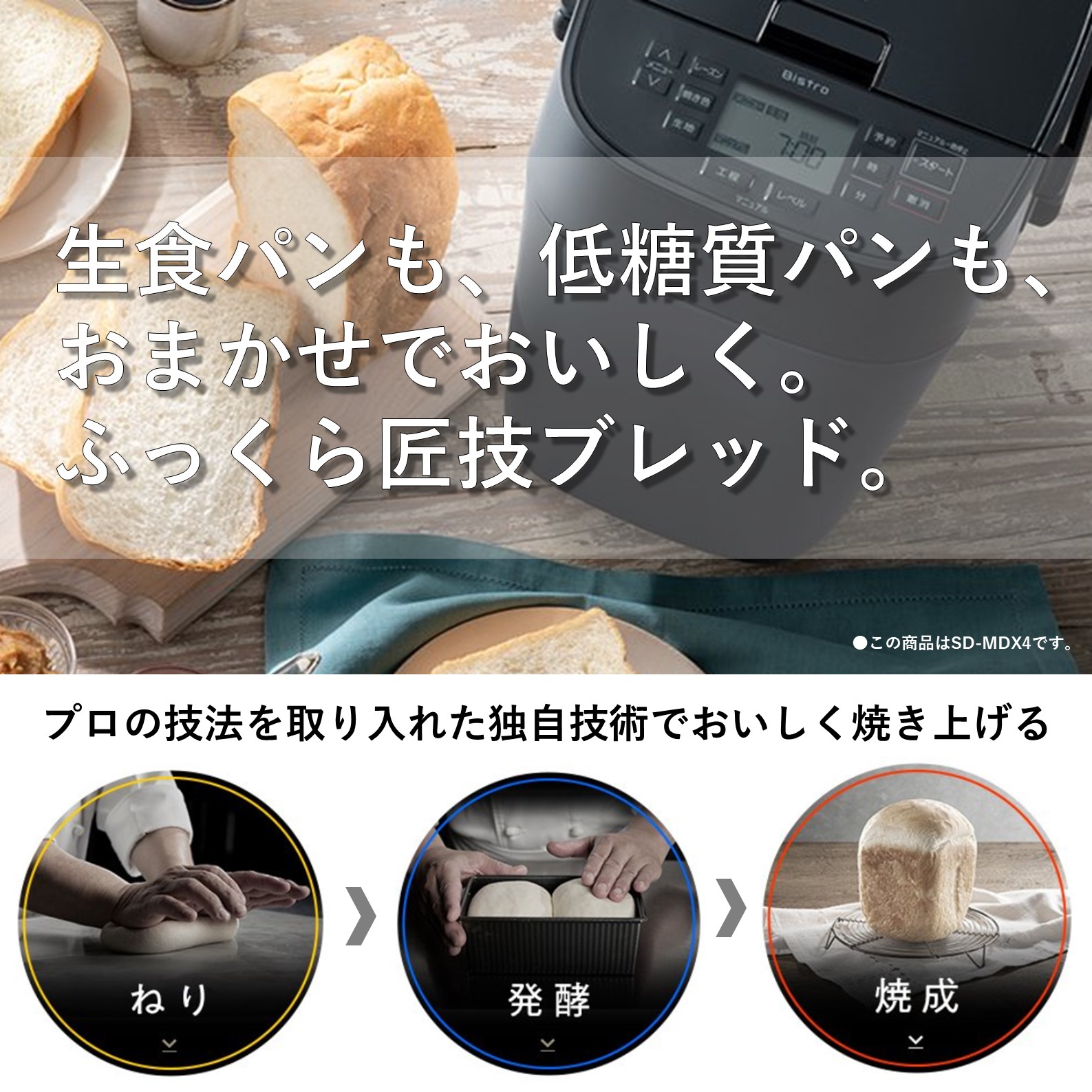 楽天市場】【公式店】 パナソニック ホームベーカリー 1斤タイプ
