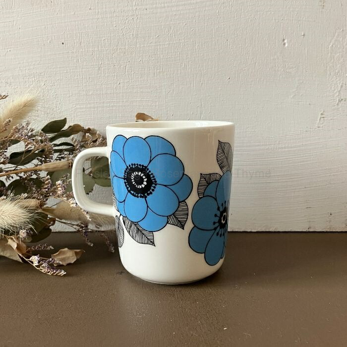 楽天市場】marimekko kestit マグカップ ブルー マリメッコ ケスティト