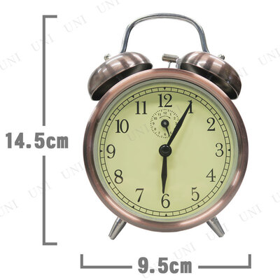 楽天市場】懐かし昭和のゼンマイ式レトロ目覚まし時計 【 おしゃれ
