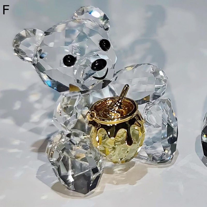 楽天市場】k9クリスタルガラス 熊 クマ 水晶 水晶置物 ペンダント
