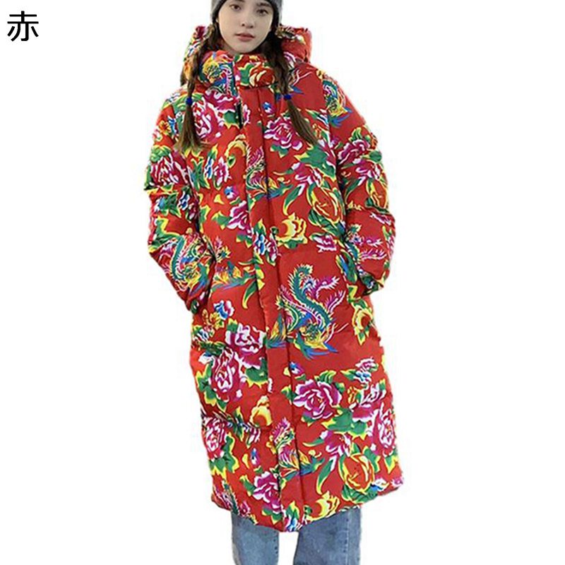 楽天市場】中綿ジャケット メンズ 中綿入れブルゾン 花柄 レトロ