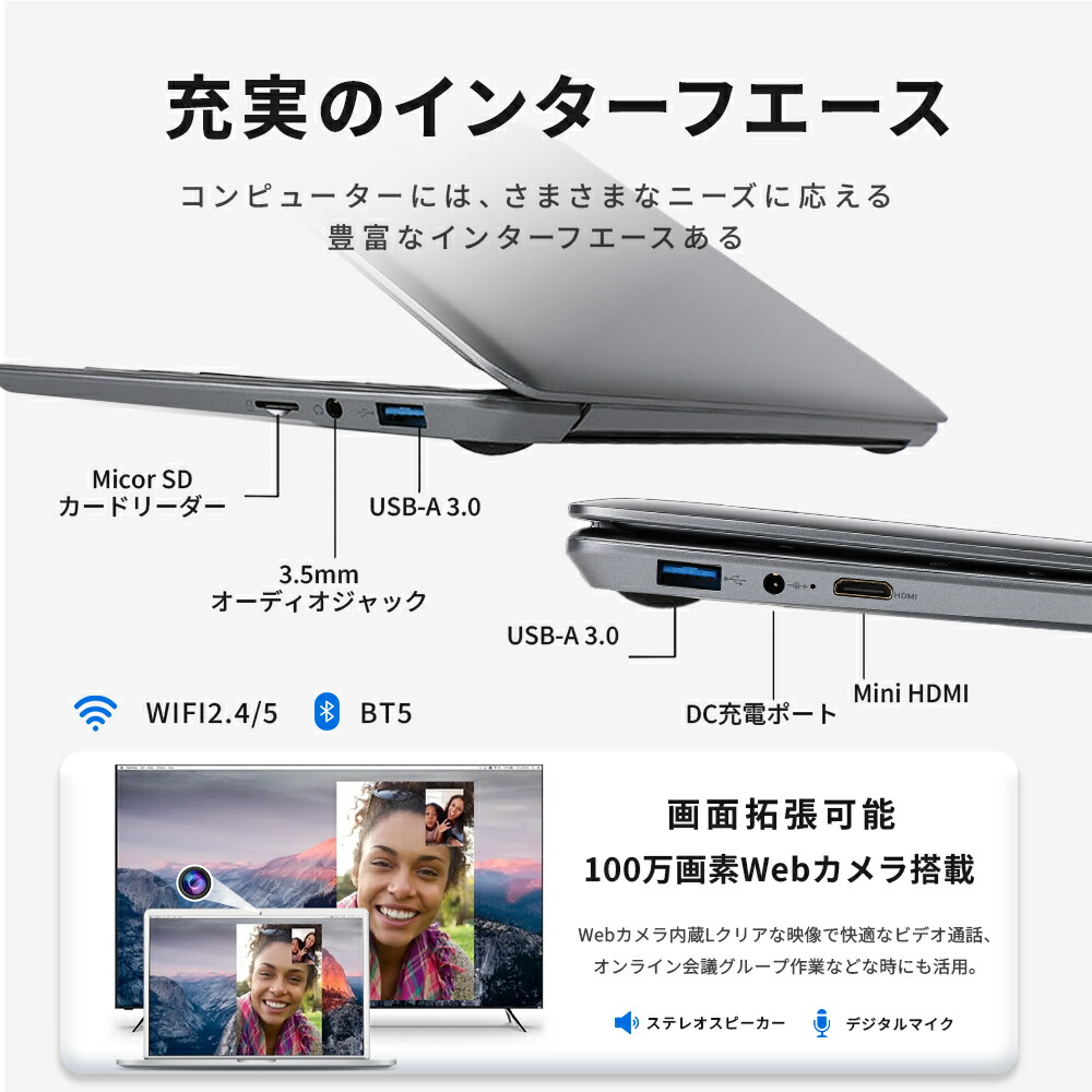 楽天市場】新品 2026年最新モデル！15.6インチ 第13世代Intel N95
