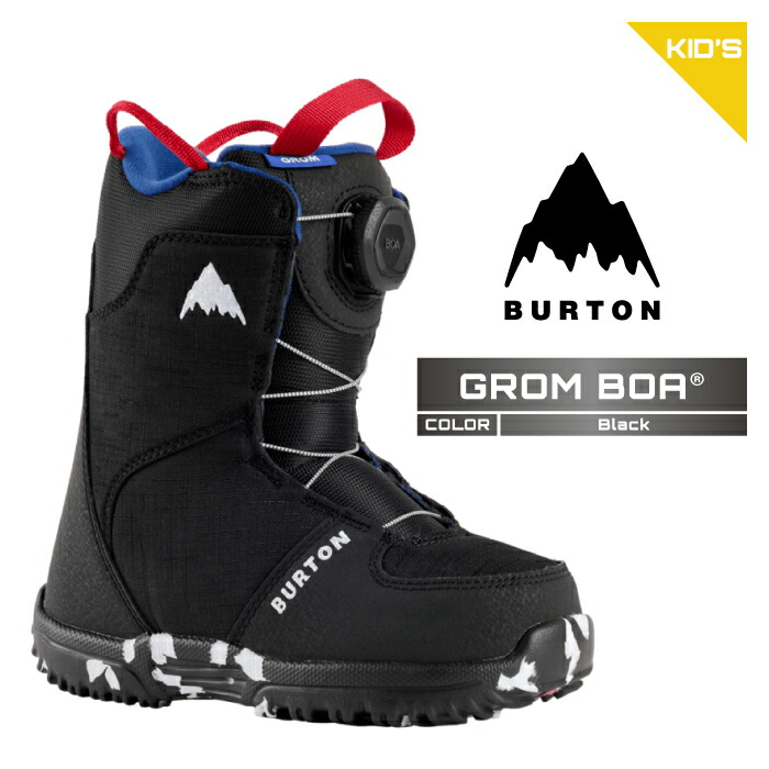 BURTON バートン GROM BOA スノーボードブーツ キッズ用 21cm boa