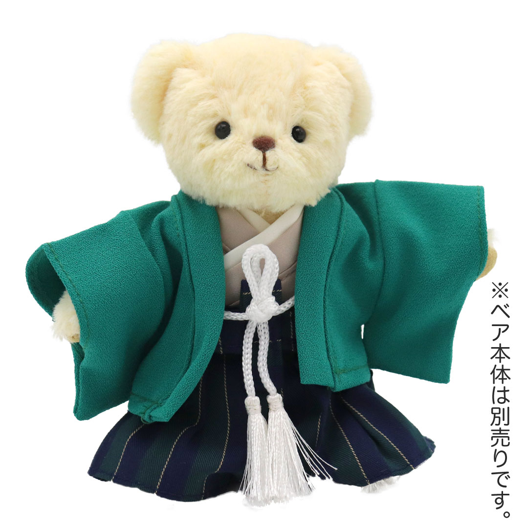 楽天市場】TB羽織袴セット 4Sサイズ 12cmベア用【※テディベアは別売り
