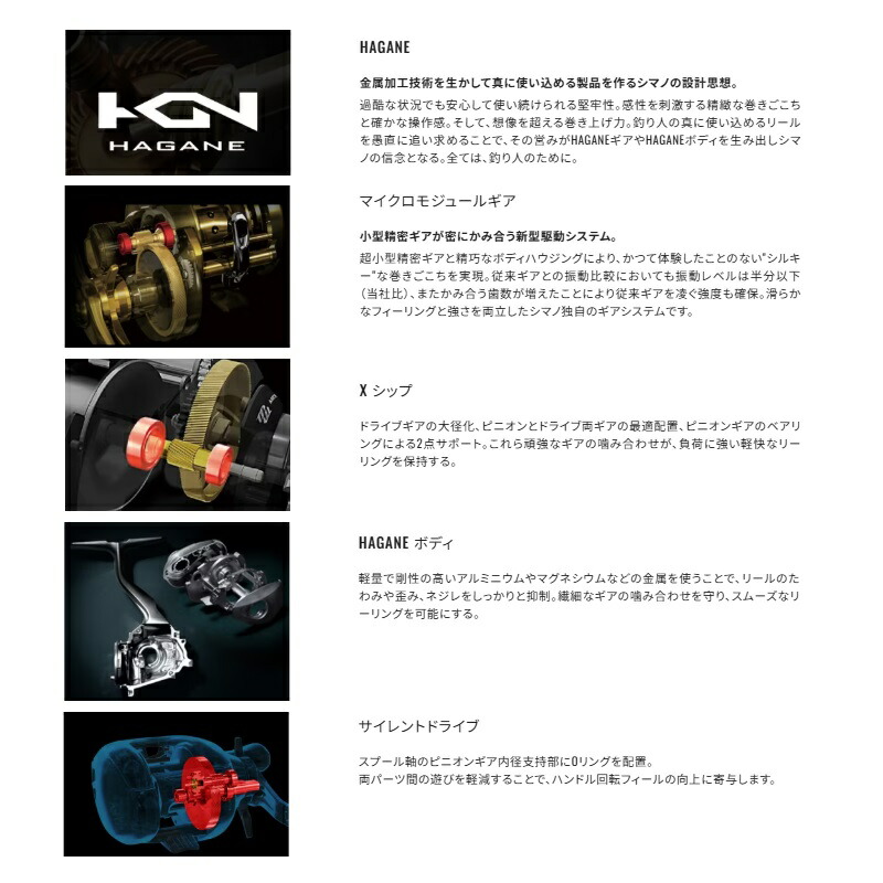 楽天市場】シマノ 25 アンタレス 101HG / 左ハンドル | 釣具 釣り