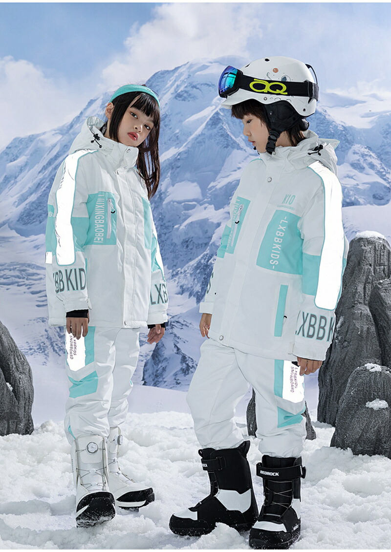 パタゴニア スキーウェア 上下セット Girls M10ジャケット L12パンツ