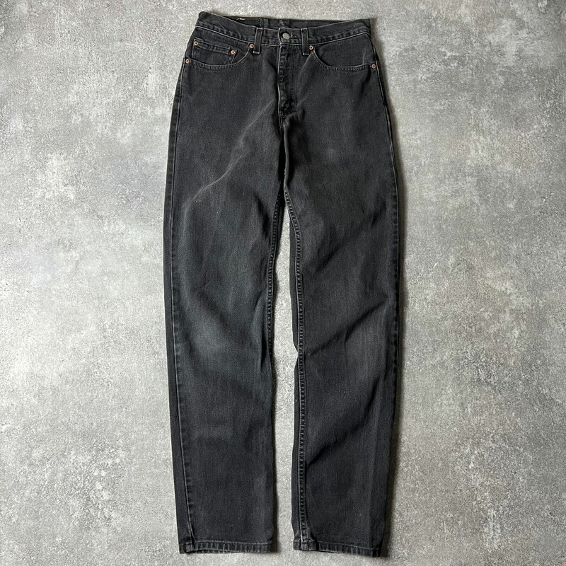 楽天市場】00s USA製 Levis 550 0260 ブラック デニム パンツ 36 32