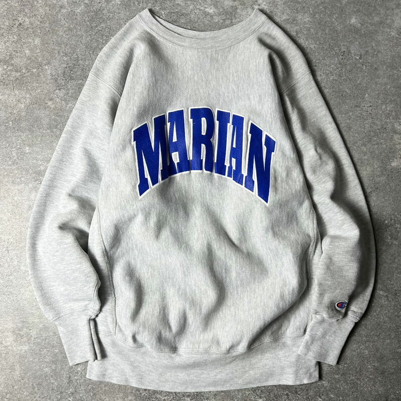 楽天市場】90s トリコタグ USA製 Champion カレッジ プリント リバース