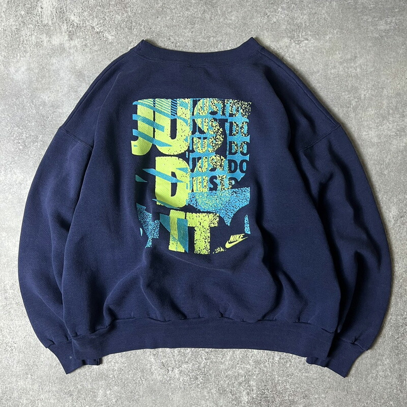 楽天市場】90s USA製 初期 銀タグ NIKE ビッグ ロゴ プリント