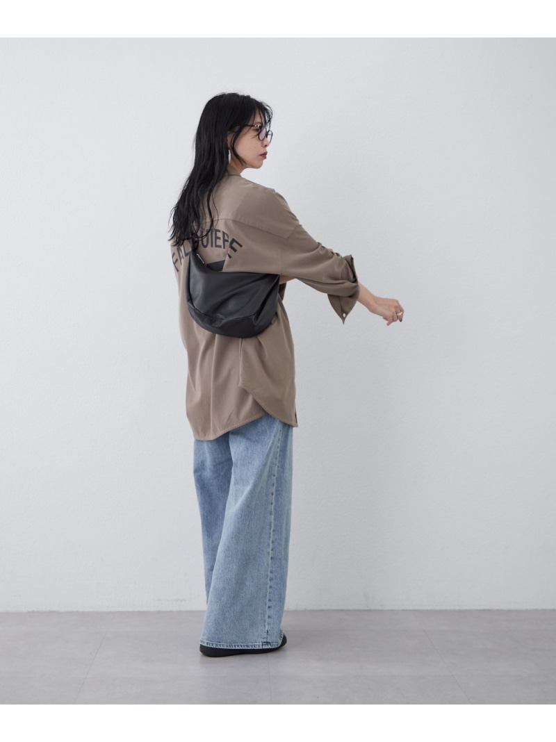 楽天市場】《3/4~価格改定》ソフトレザーラウンドショルダーバッグ