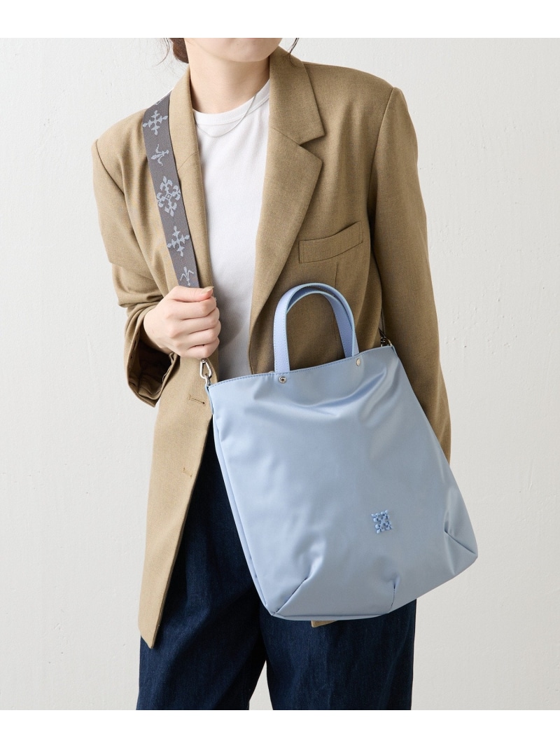 楽天市場】《WEB限定》スリム2WAYトートバッグ ＜クラウズナイロン