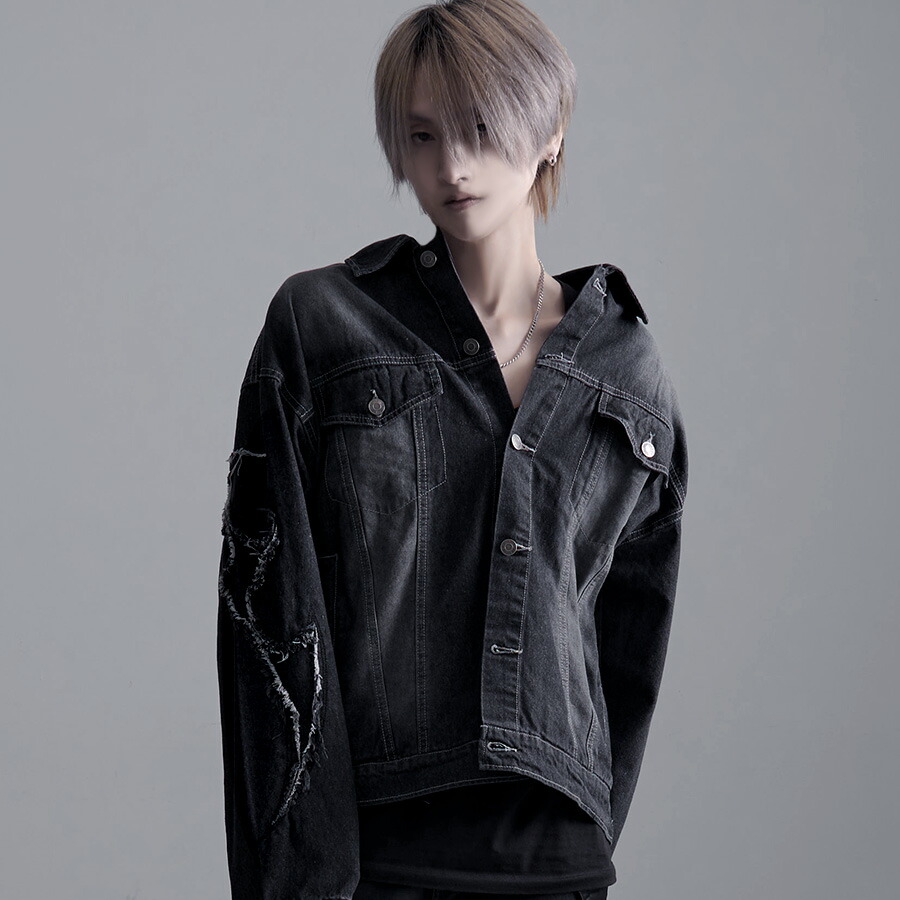 シヴァーライズ デニムジャケット 44 ブラック CIVARIZE シヴァー