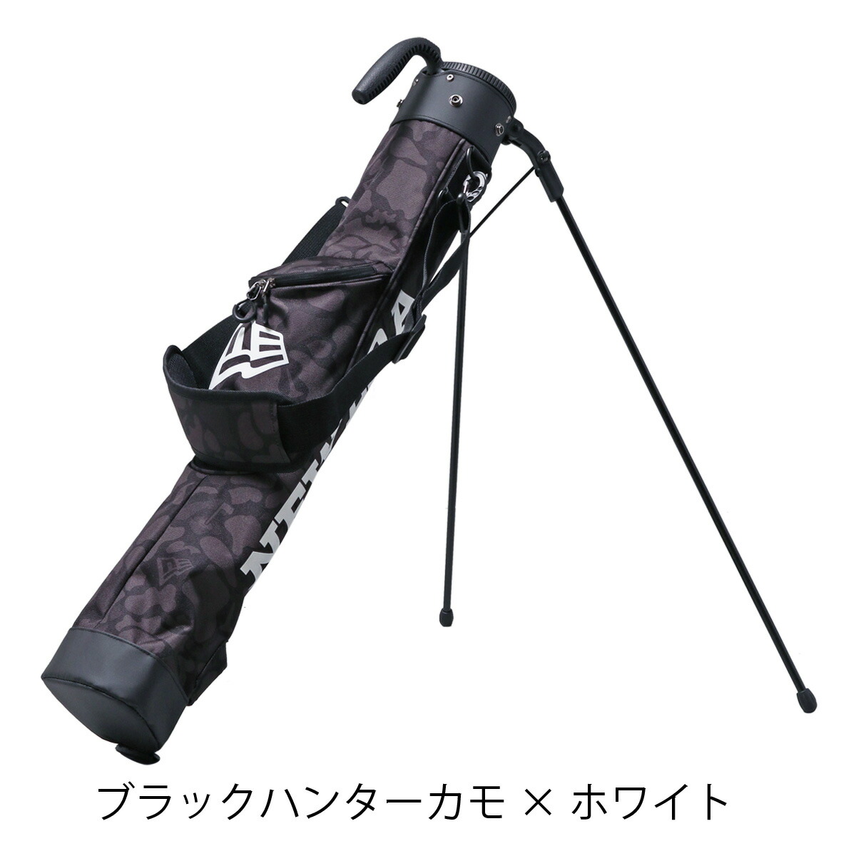 NEW ERA ゴルフ セルフスタンドケース ブラック×ホワイト 楽天市場