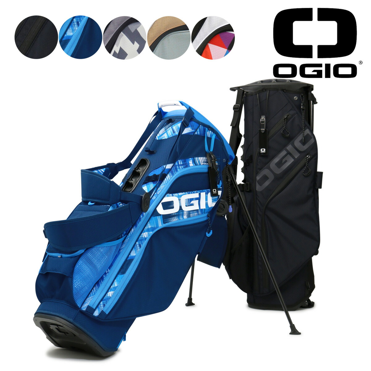 オジオ OGIOキャディバッグ 8.5インチ スタンドバック 品 【公式通販】