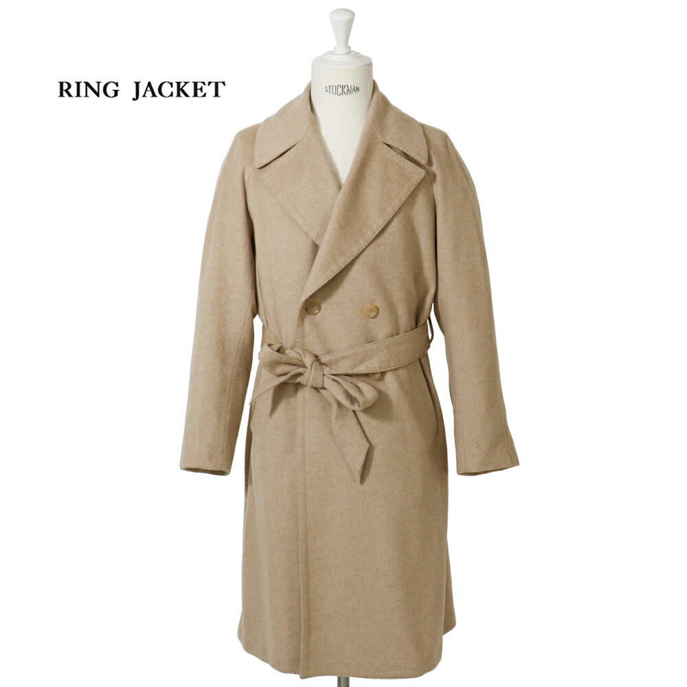楽天市場】【公式】RING JACKETカシミヤ・ヴィキューナ4Bダブル