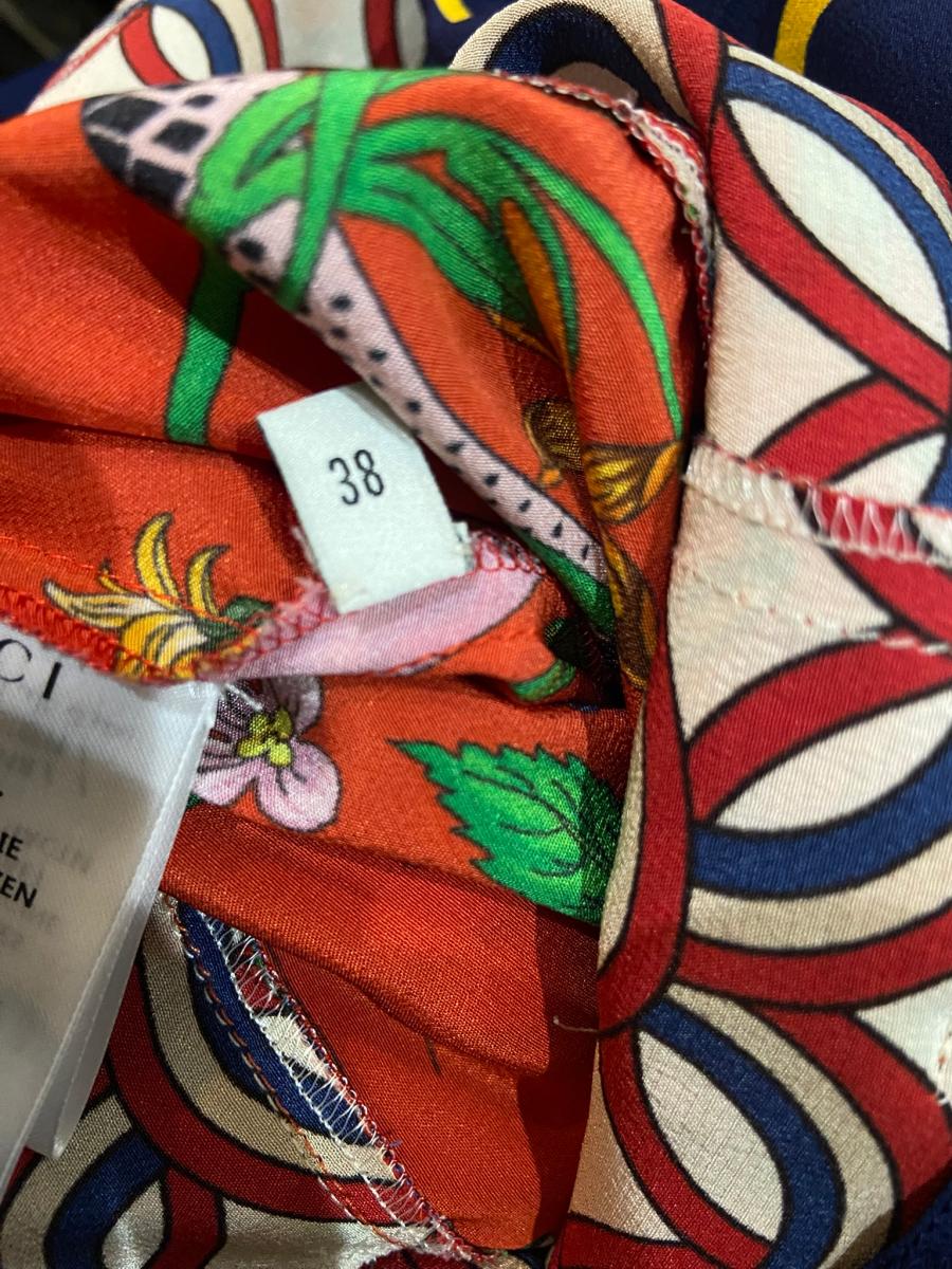 楽天市場】18AW GUCCI （グッチ） フラワー柄 シルク シャツ