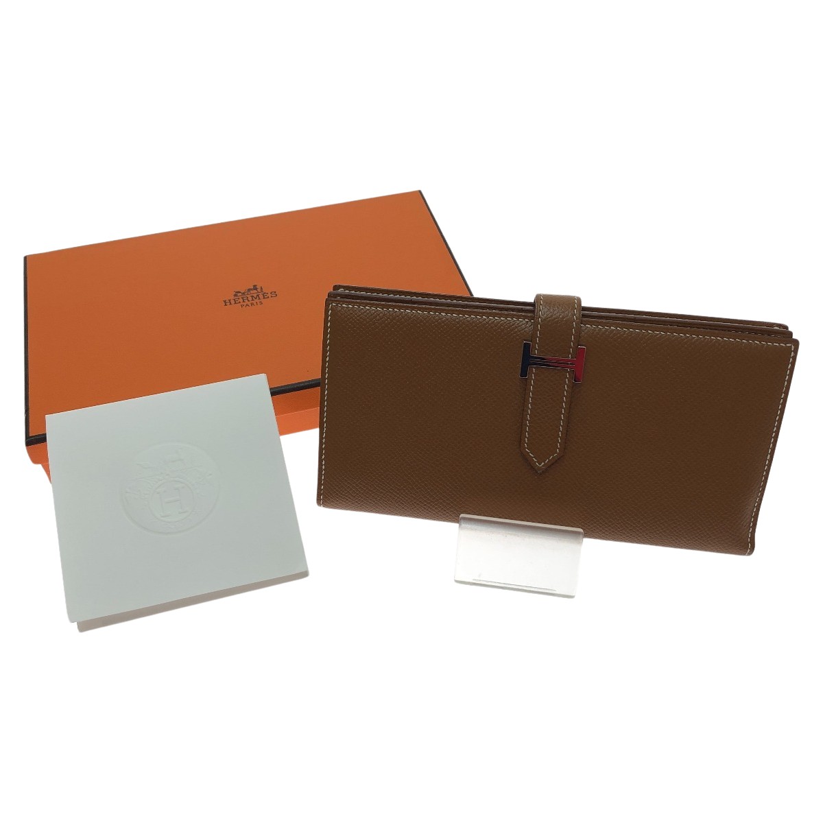 HERMES ベアン スフレ ナチュラルサブレ 国内正規 ブラウン エルメス