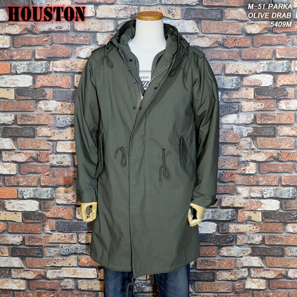 楽天市場】HOUSTONヒューストンM-51 PARKAM-51モッズパーカーモッズ
