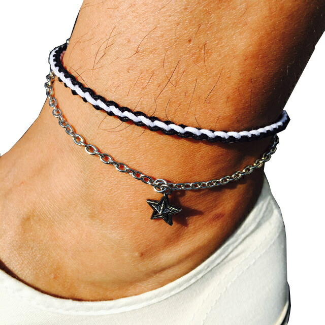 楽天市場】アンクレット シューティングスターアンクレット メンズ