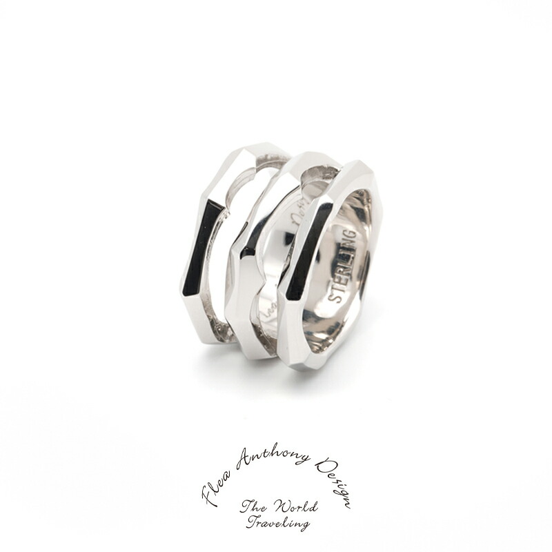 バングル Flea Anthony Design Flea Anthony Design STERILNG シルバー