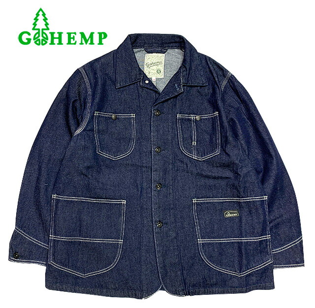 楽天市場】GOHEMP ゴーヘンプ COVER ALL JACKET カバーオール
