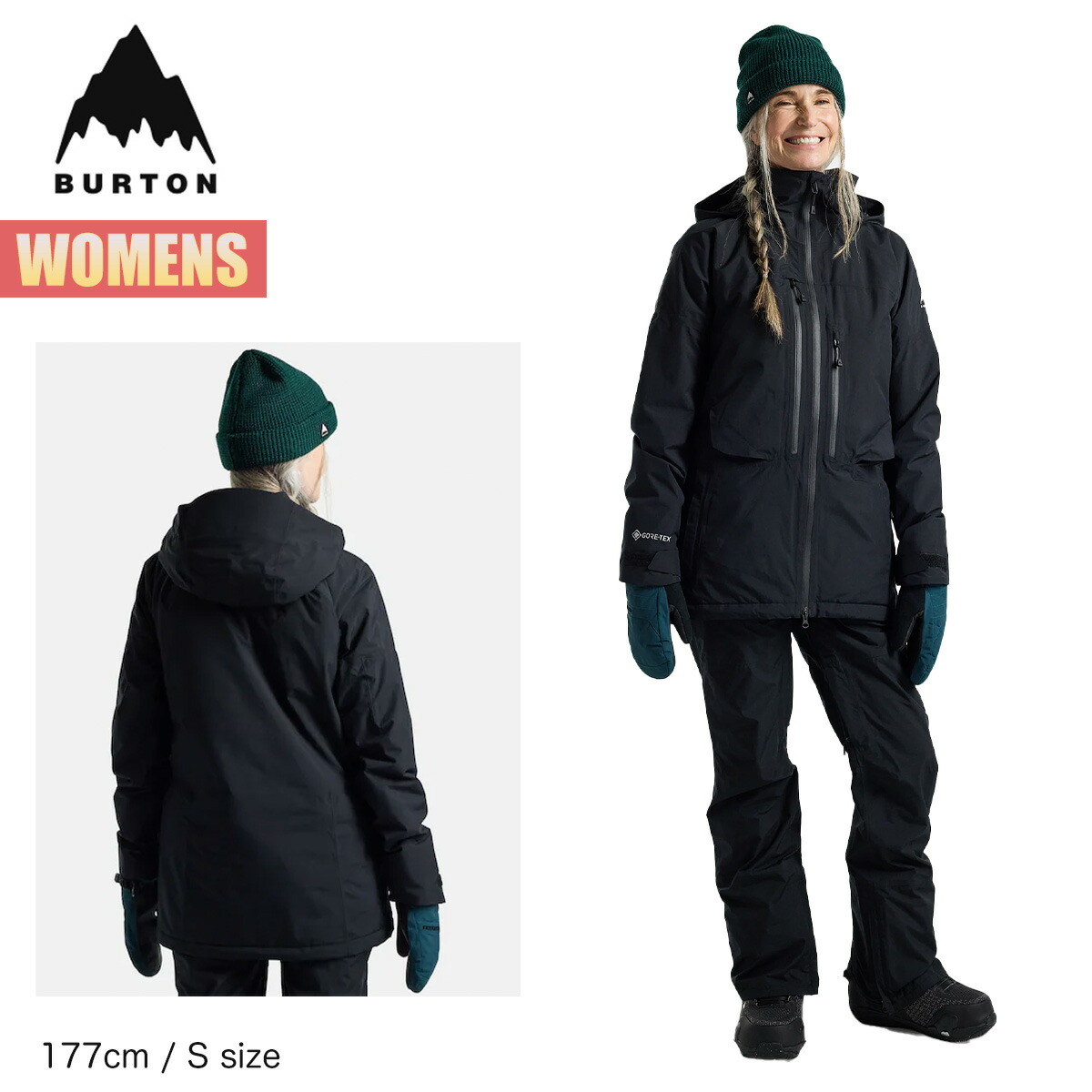 BURTON トラ柄 スノーボードウェア M BURTON(バートン) レディースM