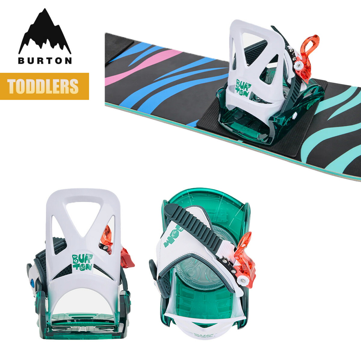 BURTON INFIDEL⁄ビンディング ⁄ミントグリーン ウィンタースポーツ