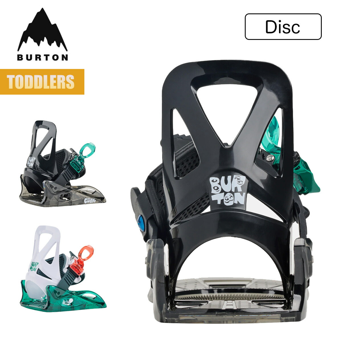 夏ゲレンデ用！Burton スノーボード 125cm ビンディングセット キッズ