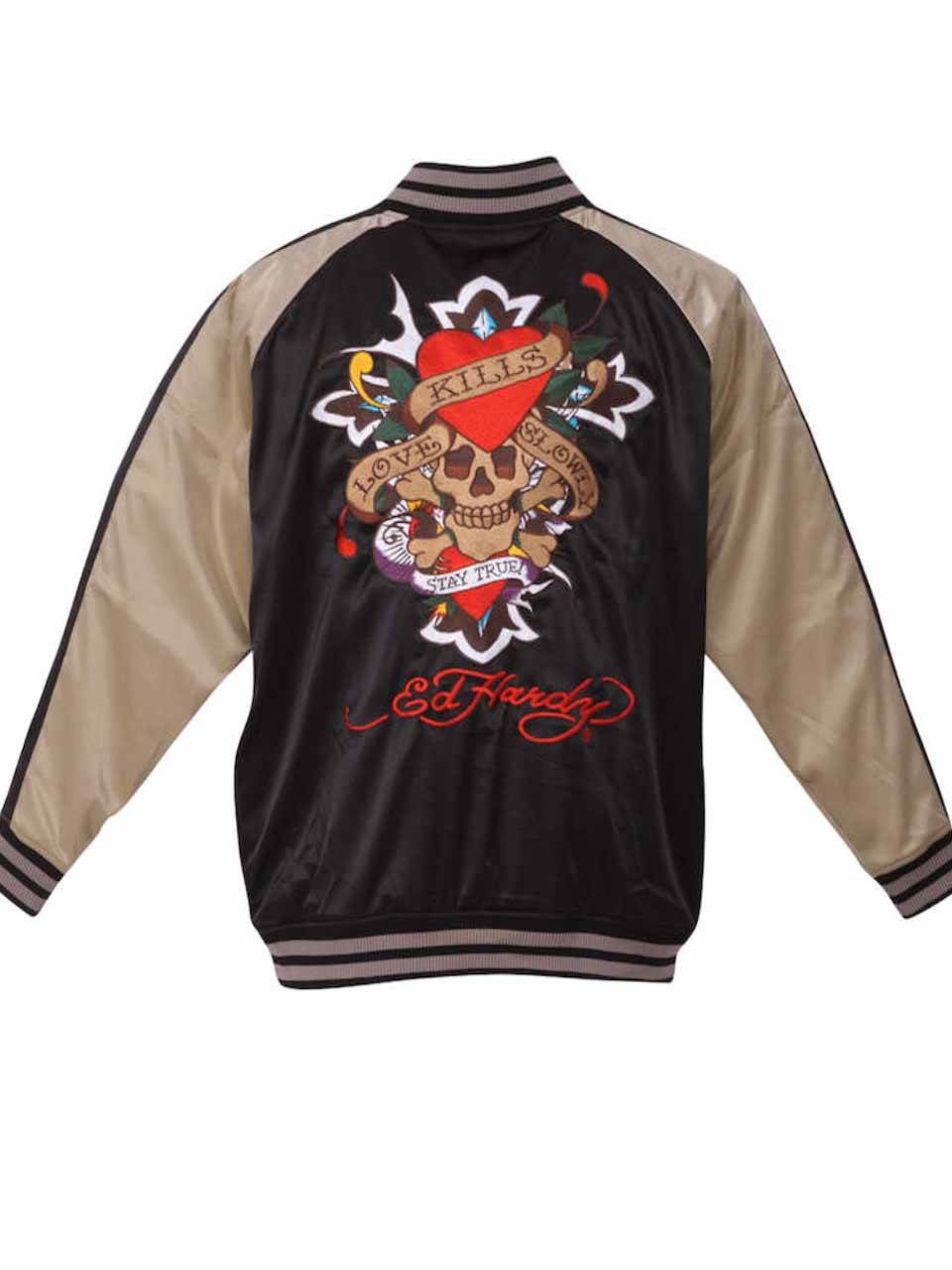 楽天市場】スカジャン ED HARDY 大きいサイズ メンズ エドハーディ